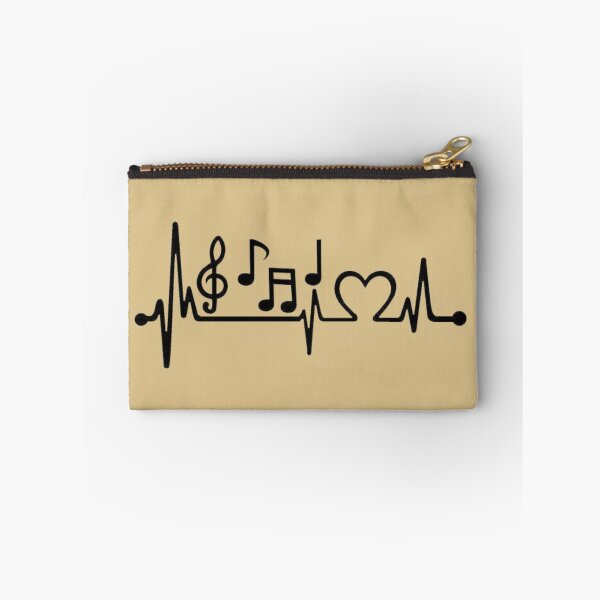 Item preview, Music, pulse, heartbeat, musical notes, treble clef, frequency, sound wave designed and sold by jee-jee2151.