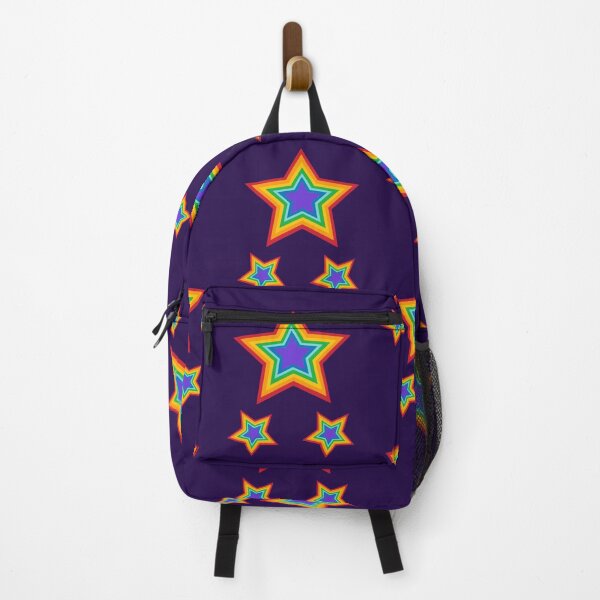 Vista previa del artículo con la obra «Estrellas del arco iris», diseñado y vendido por shespice.