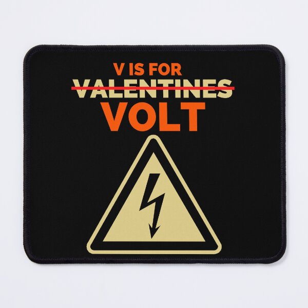 Item preview, Valentines Day- V is for Volt designed and sold by Creative Life.