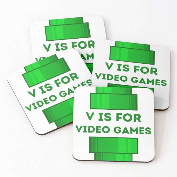 Item preview, V Is For Video Games designed and sold by Snorg  Tees ⭐⭐⭐⭐⭐.