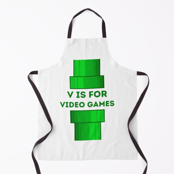 Item preview, V Is For Video Games designed and sold by Snorg Tees ⭐⭐⭐⭐⭐.