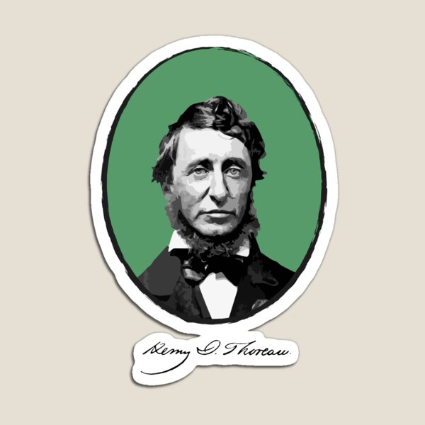 Henry David Thoreau Magnet