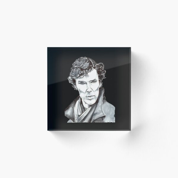 Item preview, Sherlock Sherlock watercolor illustration designed and sold by CeylonTreasure.