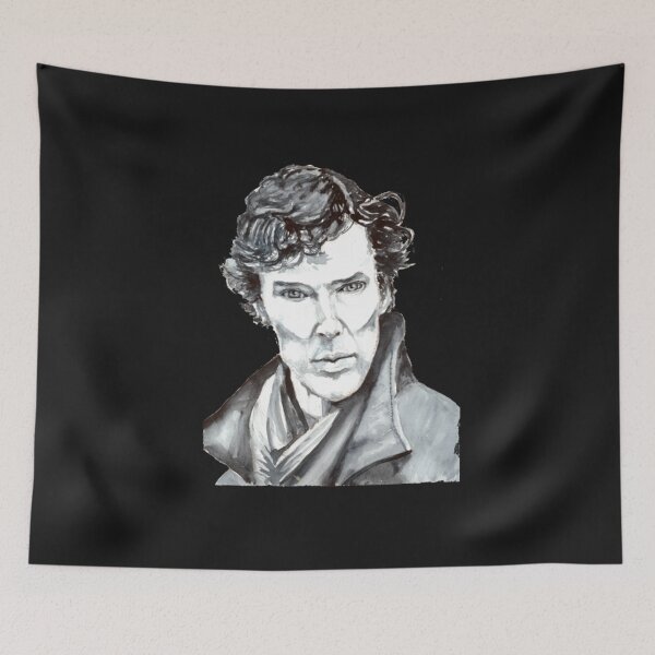 Artikelvorschau, Sherlock Sherlock-Aquarellillustration entworfen und verkauft von CeylonTreasure.