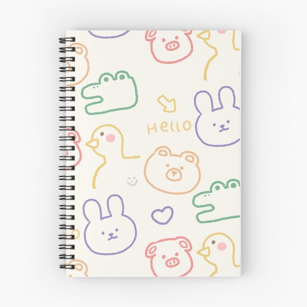 Item preview, Cute Pastel Kiddie Animals  designed and sold by Asterismr.