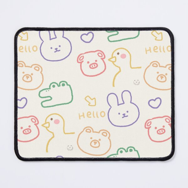 Item preview, Cute Pastel Kiddie Animals  designed and sold by Asterismr.