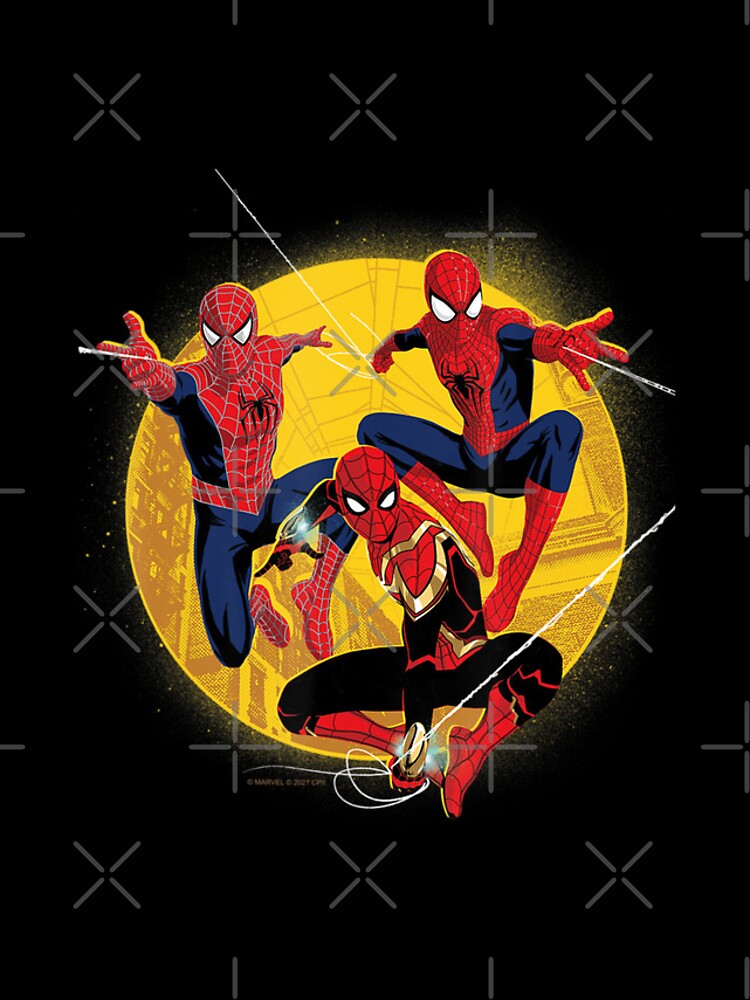 Discover Trilogy Spider Dudes in Action iPhone Case