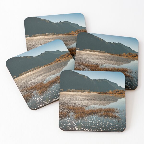 Item preview, Beautiful mountain lake essential designed and sold by Sam-DesignMart.