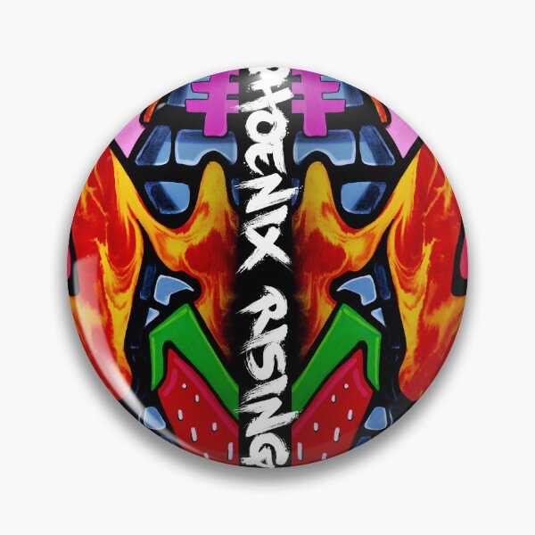 Artikelvorschau, Phoenix Rising-Wiedergabe entworfen und verkauft von Clay's Creations.