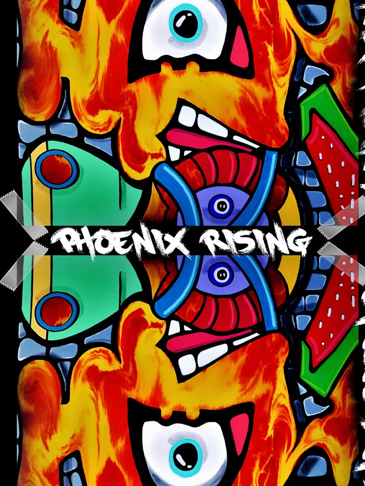 Thumbnail 4 of 4, iPhone Case, Phoenix Rising Rendition designed and sold by Clay's Creations.