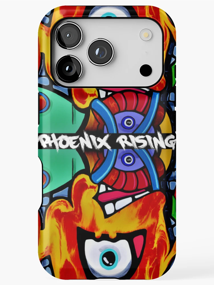Thumbnail 1 of 4, iPhone Case, Phoenix Rising Rendition designed and sold by Clay's Creations.