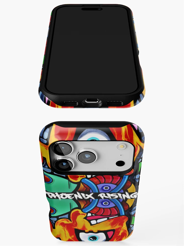Thumbnail 3 of 4, iPhone Case, Phoenix Rising Rendition designed and sold by Clay's Creations.