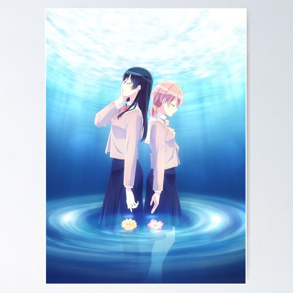  Bloom Into You - Yagate Kimi Ni Naru Anime Poster Wall Art  Poster Scroll Canvas Painting Picture Living Room Decor Home  Framed/Unframed 20x30inch(50x75cm) : Hogar y Cocina