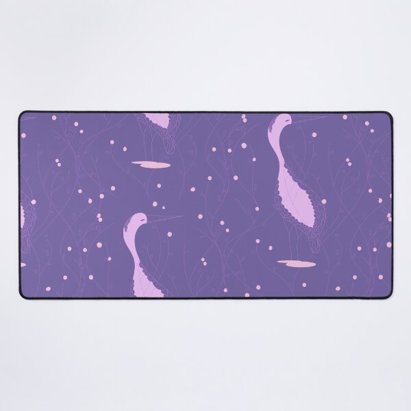 Item preview, Stork spring, background colors very peri designed and sold by Natairbrush.