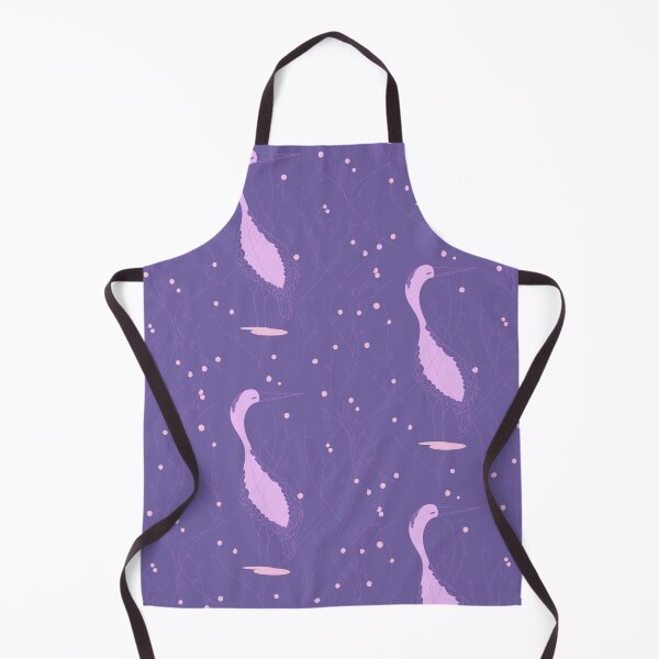Item preview, Stork spring, background colors very peri designed and sold by Natairbrush.