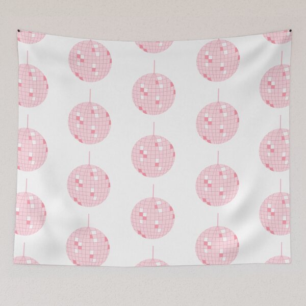 Item preview, bola de discoteca rosa designed and sold by ama's designs.