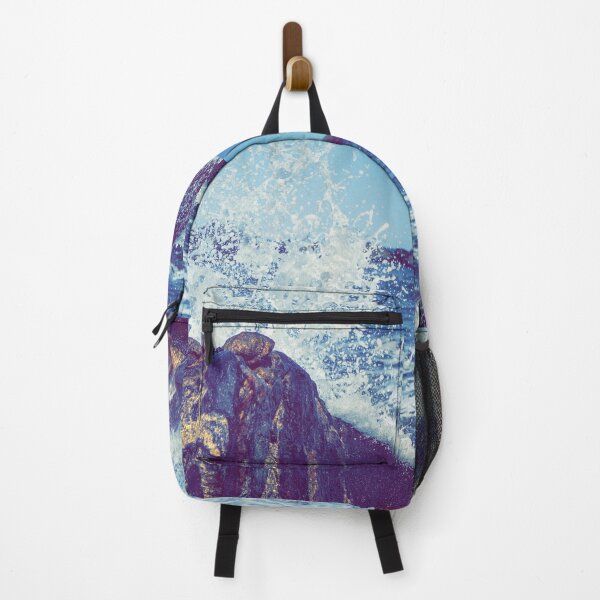 Item preview, Ocean wave splashing on the rock designed and sold by fowons.