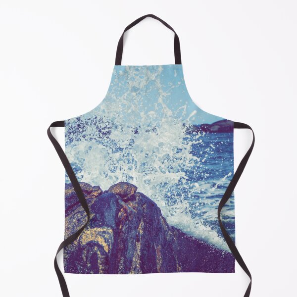Item preview, Ocean wave splashing on the rock designed and sold by fowons.