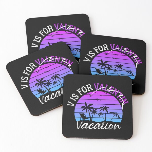Item preview, V Is For vacation Funny Valentines Day vacation lover  Men Women designed and sold by teesBYAlioui.