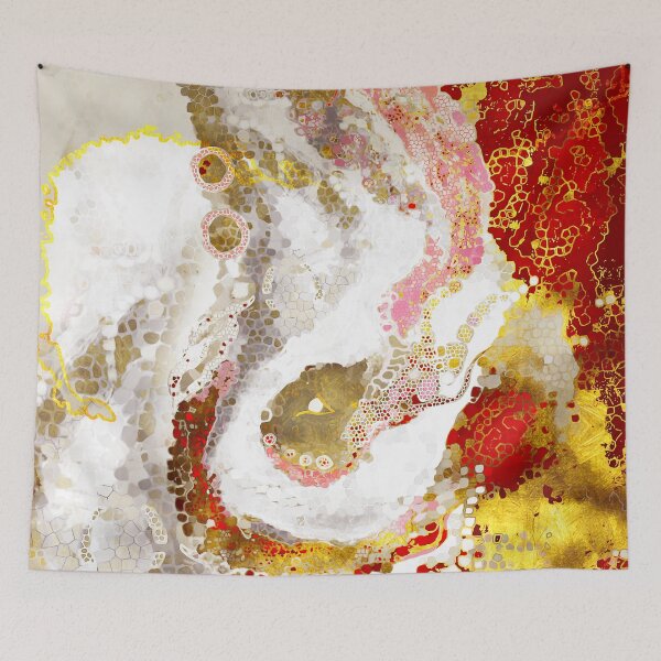 Item preview, Abstract, painting, fantasy fields composition, modern, flowing colors designed and sold by Svitac.