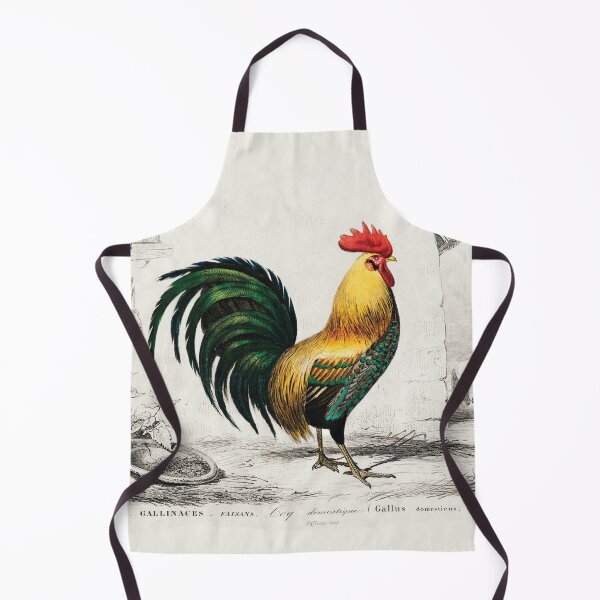 Item preview, Colourful cock hand drawing. vintage animal designed and sold by NineJuly.