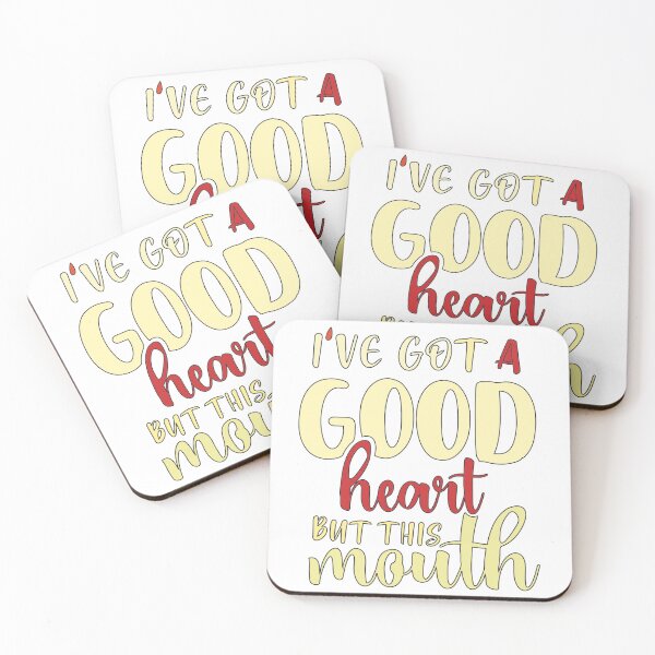 Item preview, I've Got a Good Heart But This Mouth... designed and sold by Vicky021.