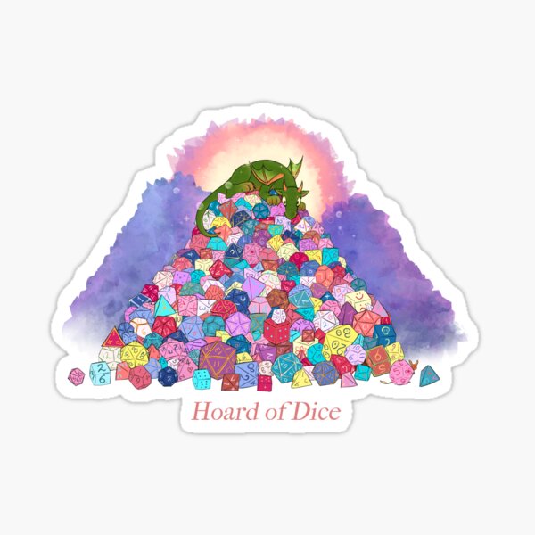 Hoard Dragons - Hoard of Dice Sticker