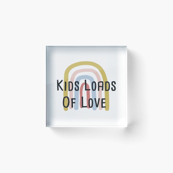Item preview, kids loads of love,gift for Valentines Day designed and sold by goodprints shop.