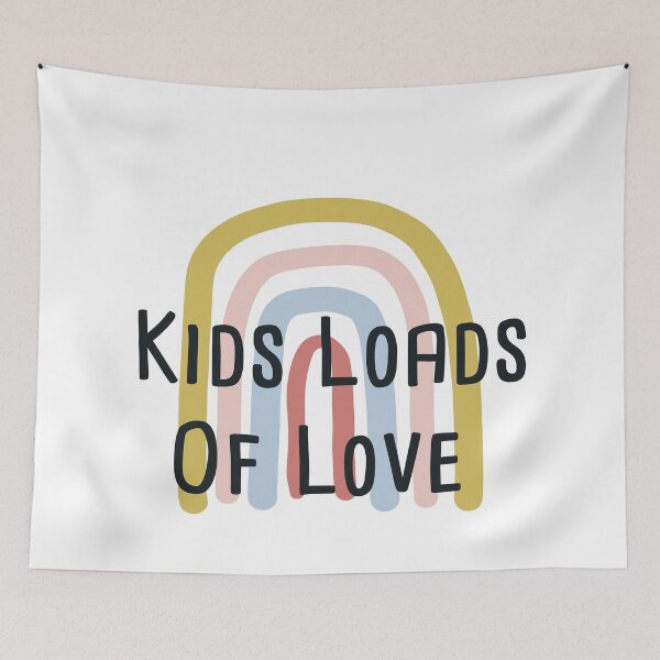 Item preview, kids loads of love,gift for Valentines Day designed and sold by goodprints shop.
