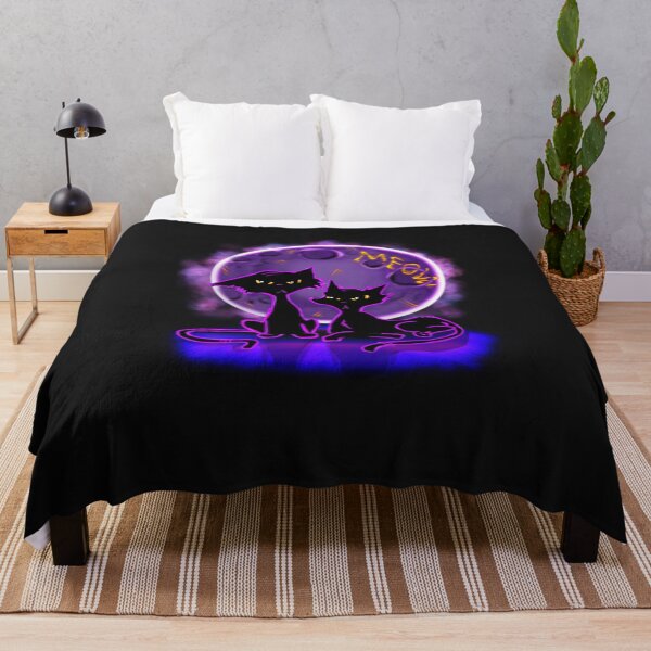 Item preview, Space Cats Cosmic Black Cats designed and sold by CeylonTreasure.