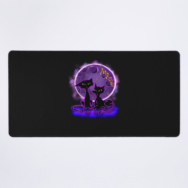 Item preview, Space Cats Cosmic Black Cats designed and sold by CeylonTreasure.
