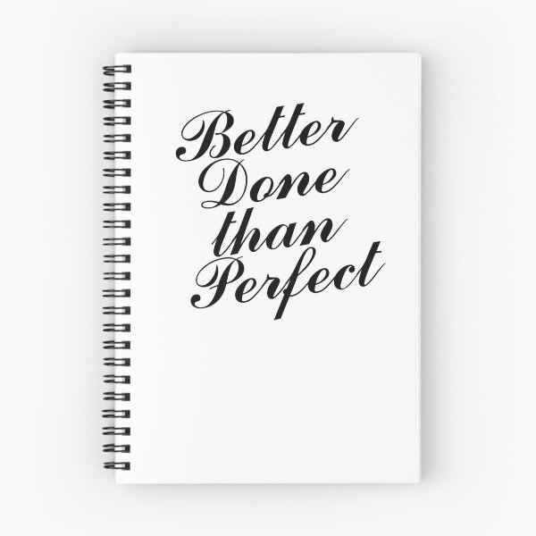 Item preview, Better done than perfect designed and sold by Nikmay Design.