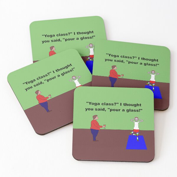 Item preview, yoga class pour a glass designed and sold by 6059.