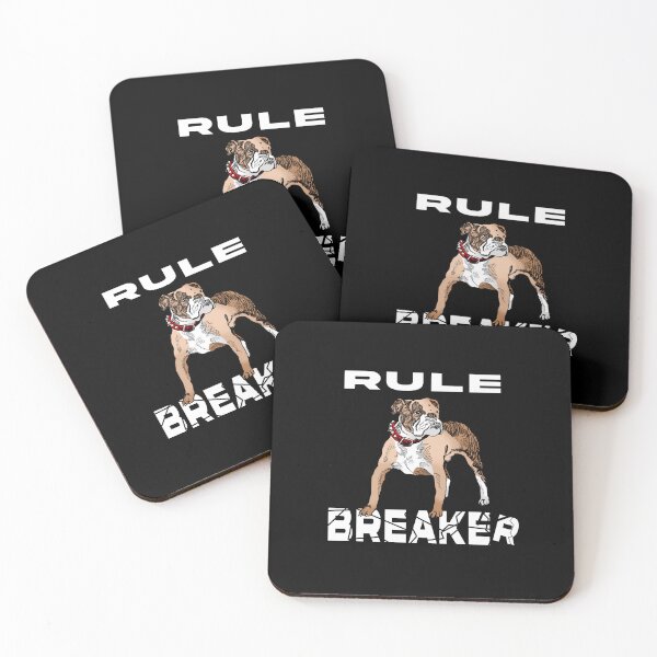 Item preview, RULE BREAKER (Dog T-Shirt) designed and sold by RUZMA.