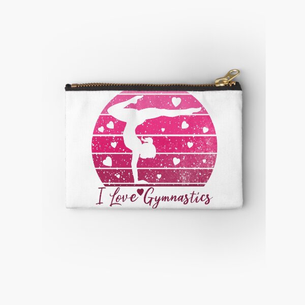 Item preview, I Love Gymnastics Vintage Gift For Acrobatic Gymnasts designed and sold by NawalMagdy.