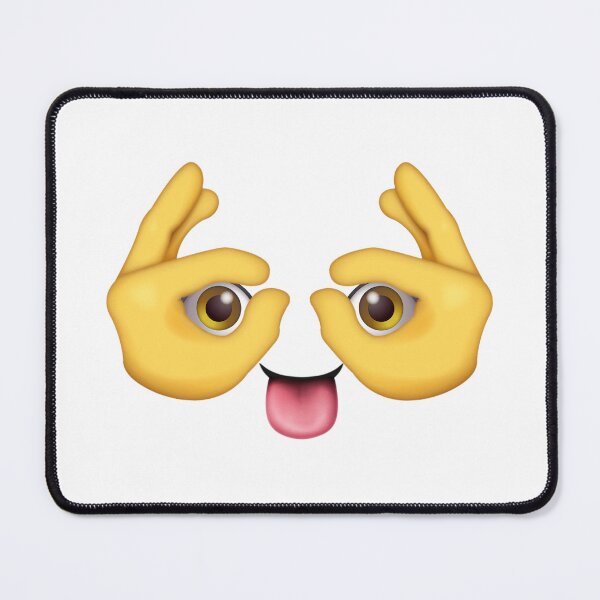 Item preview, Finger Glasses Funny Emoji designed and sold by Theodor Mint.