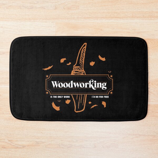 Item preview, Whittling & Woodworking is the only work funny quote workshop designed and sold by Nikkokikko.