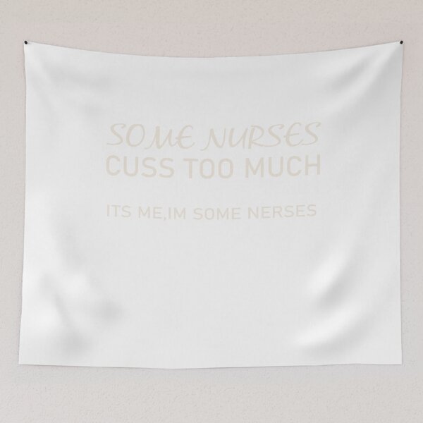 Item preview, Womens Some Nurses Cuss Too Much, Funny Nurse  designed and sold by designreb.