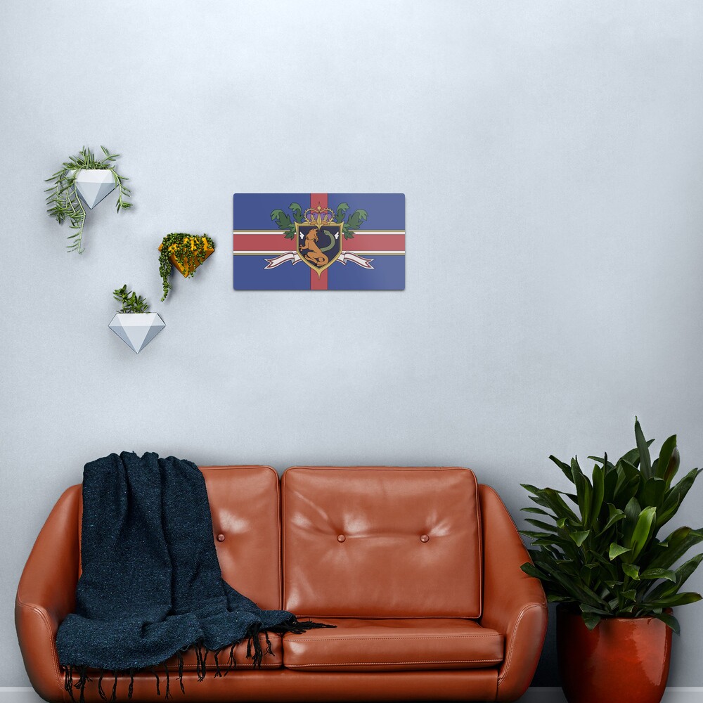 The Holy Empire of Britannia Flag Metal Print