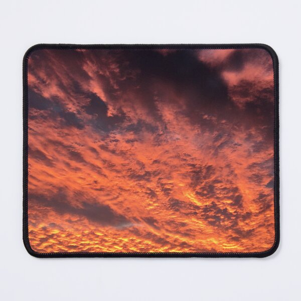 Item preview, Red Sky in Morning | Clouds | Sunrise designed and sold by brady4415.