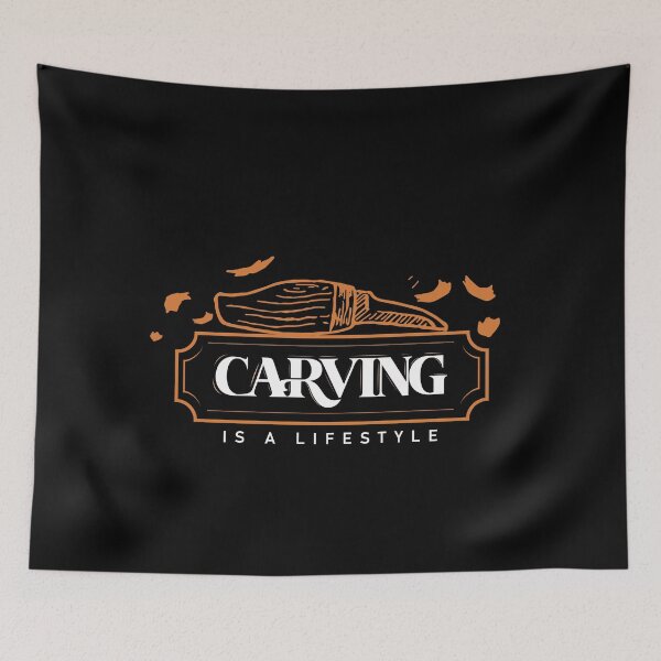 Item preview, Whittling & Carvin - carving is a lifestyle funny quote designed and sold by Nikkokikko.