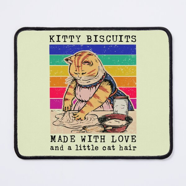 Item preview, Kitty Biscuits Made With Love And A Little Cat Hair Funny Baking Cat, Kitty lover Gift designed and sold by Davidbrg.