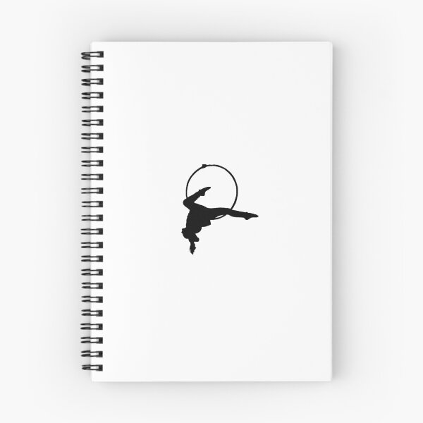 Item preview, aerial lyra hoop silhouette, gazelle designed and sold by lizzieeeeee.