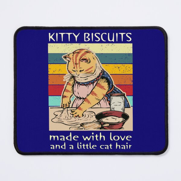 Item preview, Kitty Biscuits Made With Love And A Little Cat Hair Funny Baking Cat, Kitty lover Gift designed and sold by Davidbrg.
