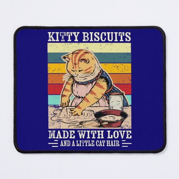 Item preview, Kitty Biscuits Made With Love And A Little Cat Hair Funny Baking Cat, Kitty lover Gift designed and sold by Davidbrg.
