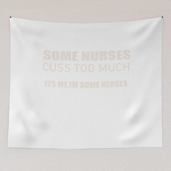 Item preview, Womens Some Nurses Cuss Too Much, Funny Nurse  designed and sold by designreb.
