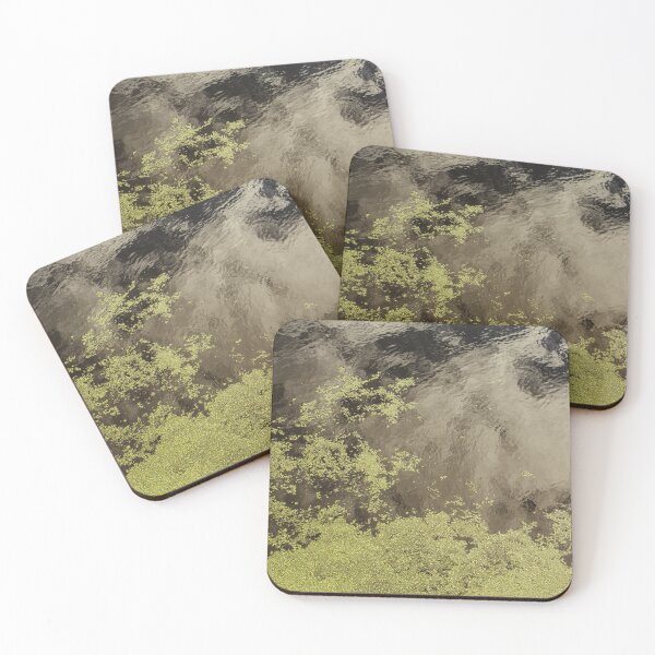 Item preview, Green Moss on Water and Sky Reflection designed and sold by ppolecho.