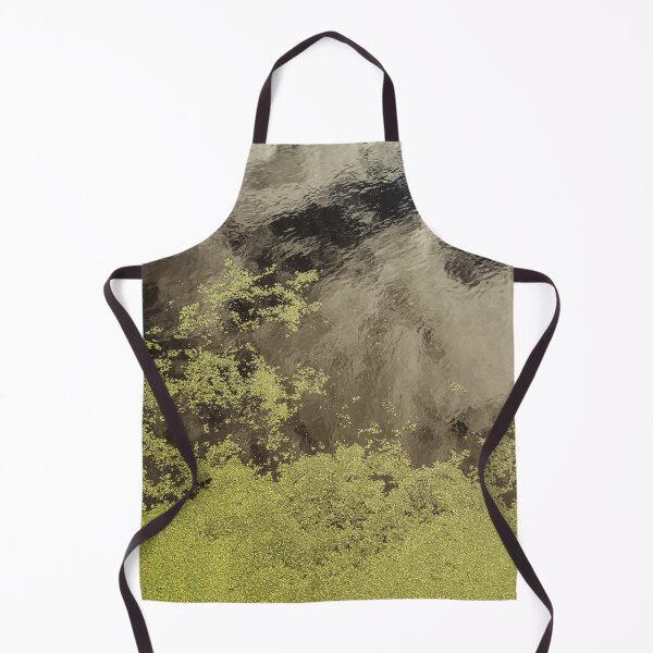 Item preview, Green Moss on Water and Sky Reflection designed and sold by ppolecho.
