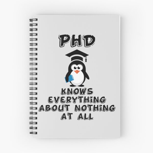 Item preview, PhD knows everything about nothing at all designed and sold by ramazis.
