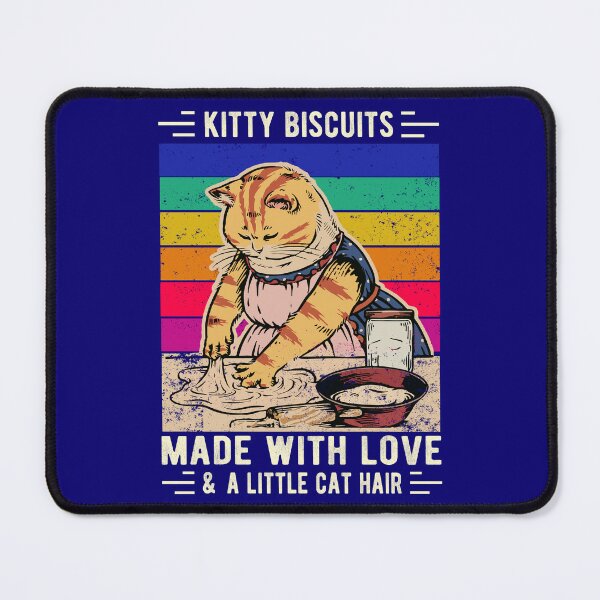 Item preview, Kitty Biscuits Made With Love And A Little Cat Hair Funny Baking Cat, Kitty lover Gift designed and sold by Davidbrg.